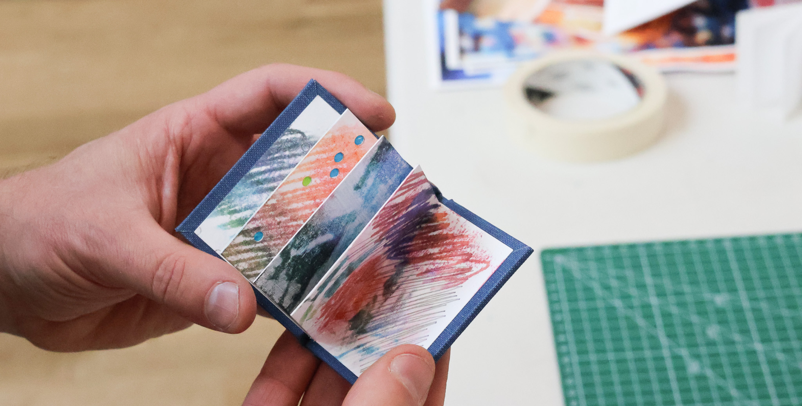 Miniature Casebound Bookmaking with Daniel Rapley