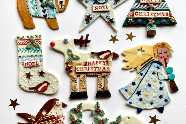Make a Porcelain Festive Decoration with Katie Almond