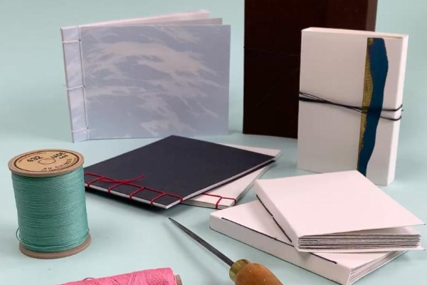 Evening Series:  Crafting Handmade Notebooks  with Blue Stiggy